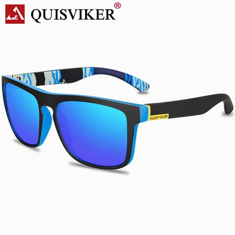 QUISVIKER Brand Polarized Fishing Glasses Men Women Sunglasses Outdoor Sport Goggles Driving Eyewear UV400 Sun (NO Paper BOX)