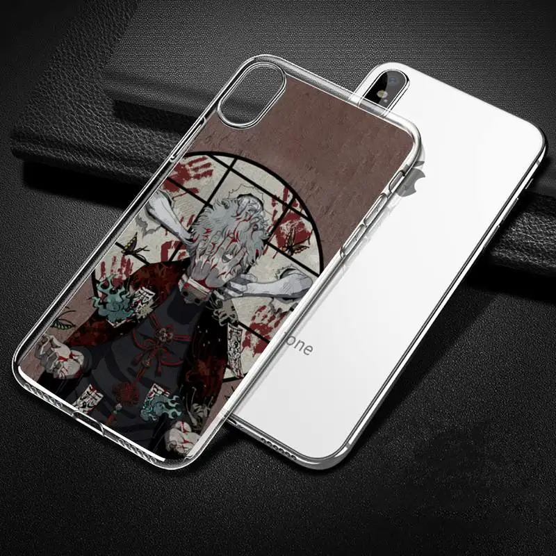 

Tomura Shigaraki My Hero Academia Phone Case Transparent for iPhone Samsung 11 12 6 7 8 9 30 Pro X Max XR Plus lite