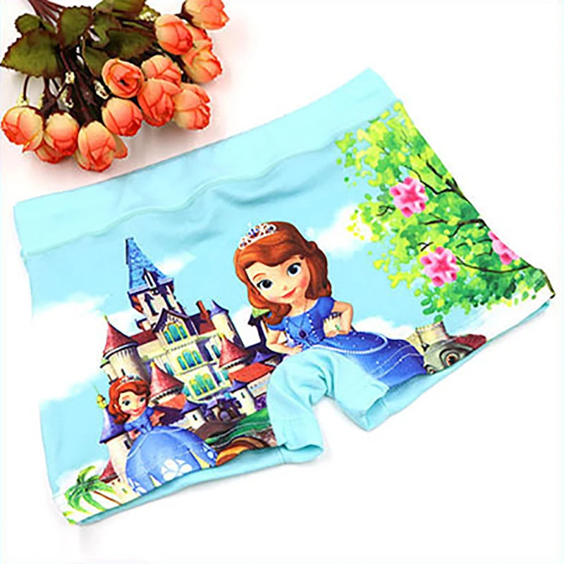 1 Pcs/Lot Girls Underwear Princess Children Kids Baby Soft Panties Girls Boxer Underwear Wholesale Kids Underwear Underwear Kids