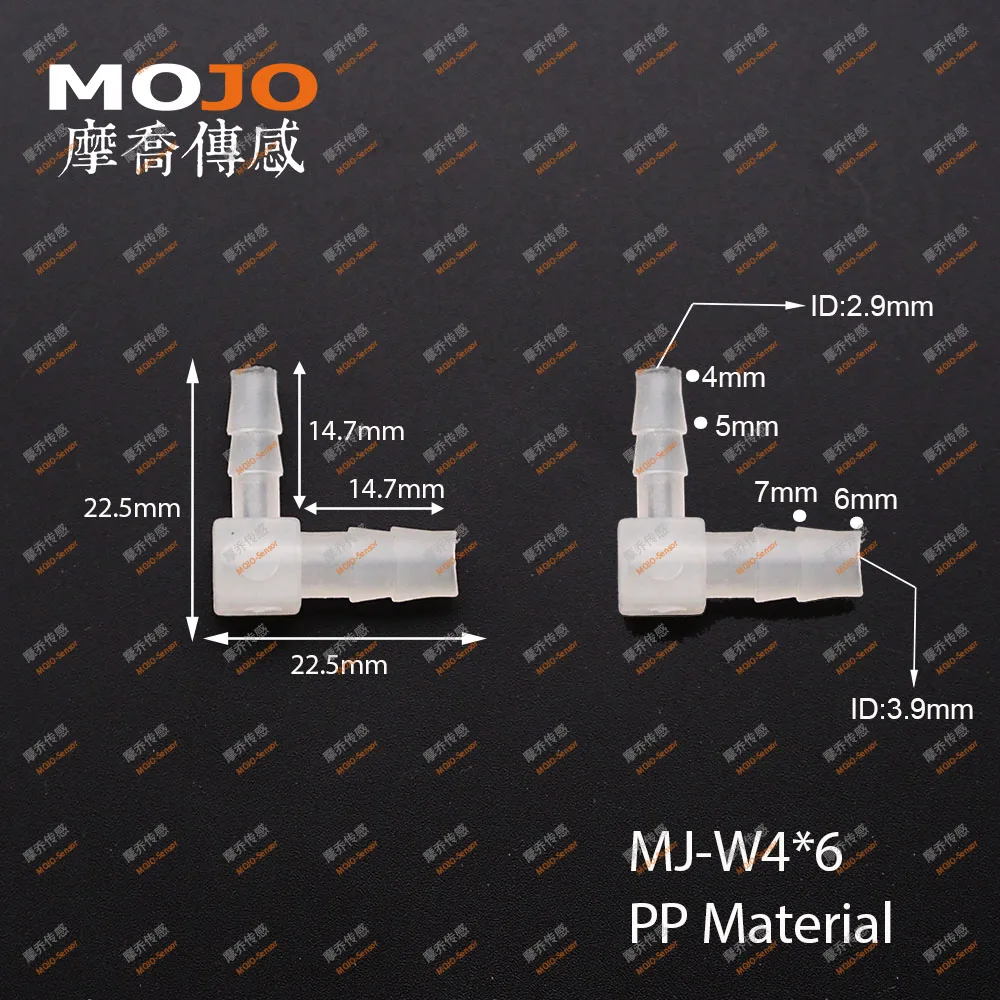 

2020 Free shipping!!MJ-W4x6 Reducing Elbow type pipe connector for 4mm-60mm out diameter(10pcs/lots)