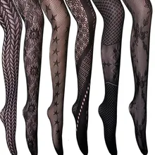 DOIAESKV Women Bodystocking Sexy Lingerie Pantyhose Erotic Lingerie Body Stockings Of Large Size Tights Plus Size Women Tights
