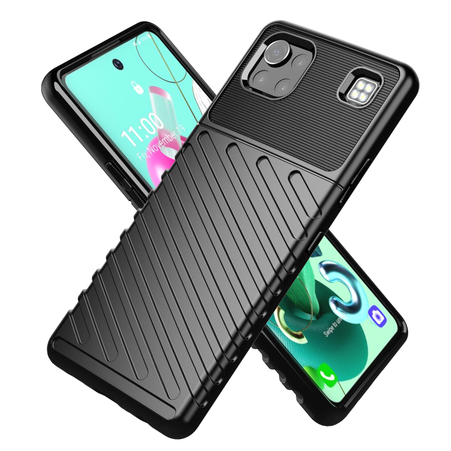 

LG K925G CASE LG G8X V50S K50s V60 Stylo 6A61 Q61 K41s shockproof and compression resistant cover