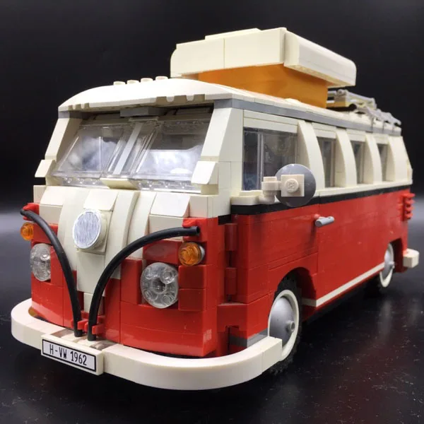 Creator Camper Car T1 Technic Forded Mustanged модель строительных блоков 10265 10262 Aston Martin 007 DB5 10252 10220 21001