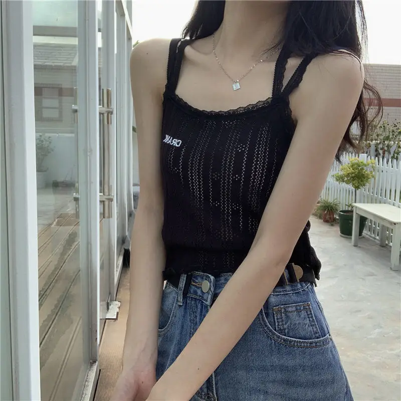 

Женский корсет, топы, весна и осень, Холтер, жилет на бретельках для женщин, майка, укороченный Топ для женщин