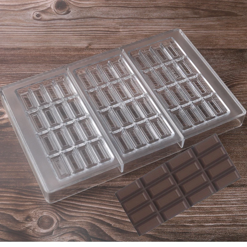 Форма для конфет Meibum 3 полости 4 х4 форма шоколада DIY поликарбонатный декоративная