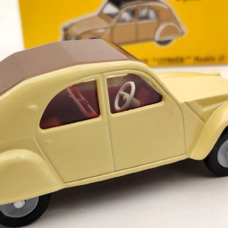 DeAgostini 1/43 Dinky Toys 558 2CV Citroen Modele 61 литые под давлением модели автомобилей|Наземный