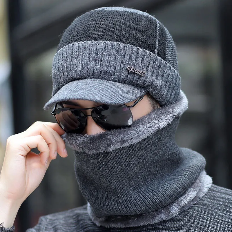 Бархат Кепка теплая зимняя шапка с полями стильные сапоги мехом внутри на мягкой