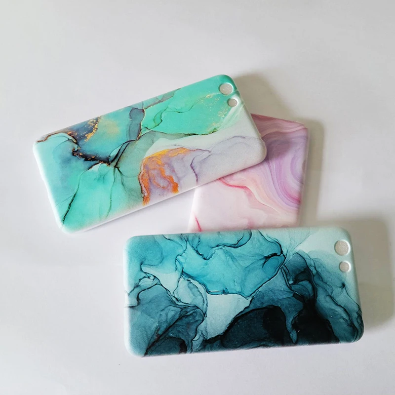 Геометрический дизайн цвет воды мрамор силиконовая фотография для itel P15 P32 P33 P36 P37