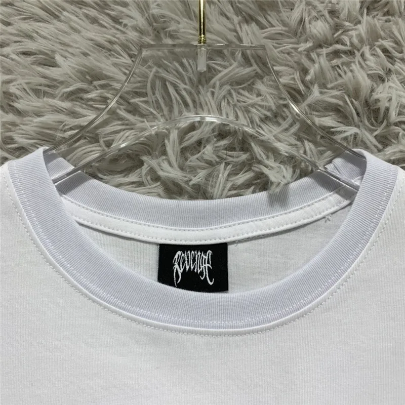 

2021ss REVENGE SMOKE XXXtentacion T Shirts Men Women 1:1 High Quality Fashion Top Tees Short sleeve T-shirt