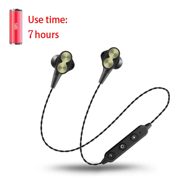 Gold CBAOOO, беспроводные наушники, Bluetooth, наушники, стерео, бас, спортивные, беспроводные наушники с микрофоном, Handfree, для iphone, телефона, xiaomi - Цвет: Gold