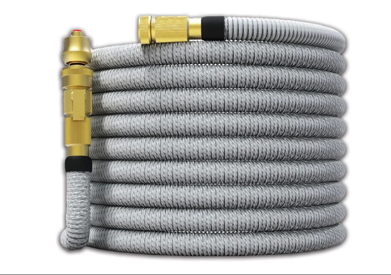 100 футов Садовый шланг все новые расширяемые водяной с двойным латексным