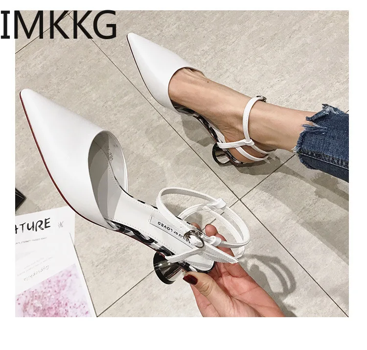 Женские туфли-лодочки Летние босоножки Новинка 2019 года женские туфли на высоком