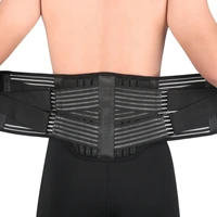 lumbar waist support belt strong lower back brace corset belt waist trainer sweat slim for sports pain relief