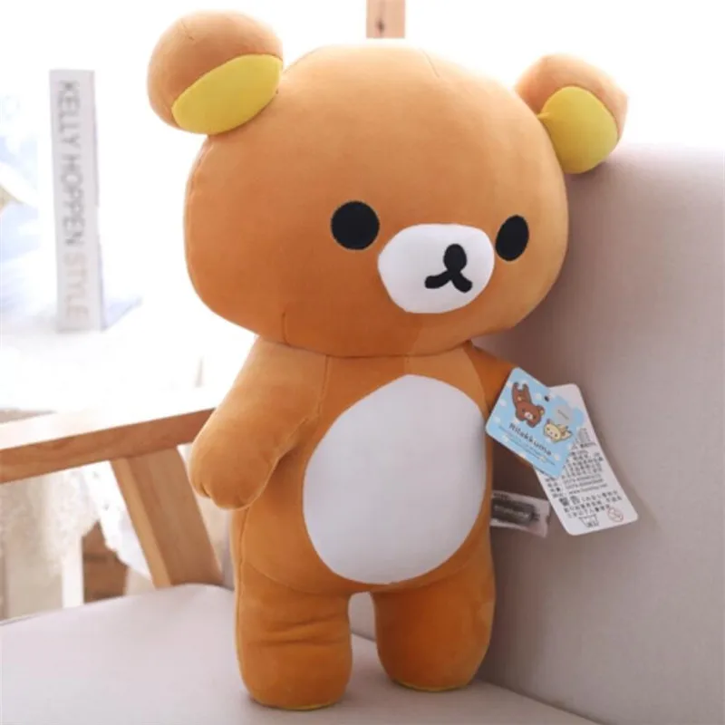 1 шт. 30/60 см Лидер продаж Kawaii Большой плюшевый мишка Размеры коричневый медведь