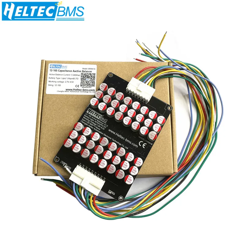 Heltec 16S 5A конденсатор активный эквалайзер стабилизатор Lifepo4 литий