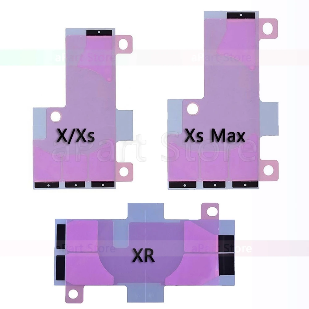 2 шт. клейкая наклейка для батареи лента наклейки iPhone 6 6s 7 8 Plus X Xs Max XR 5S 5c