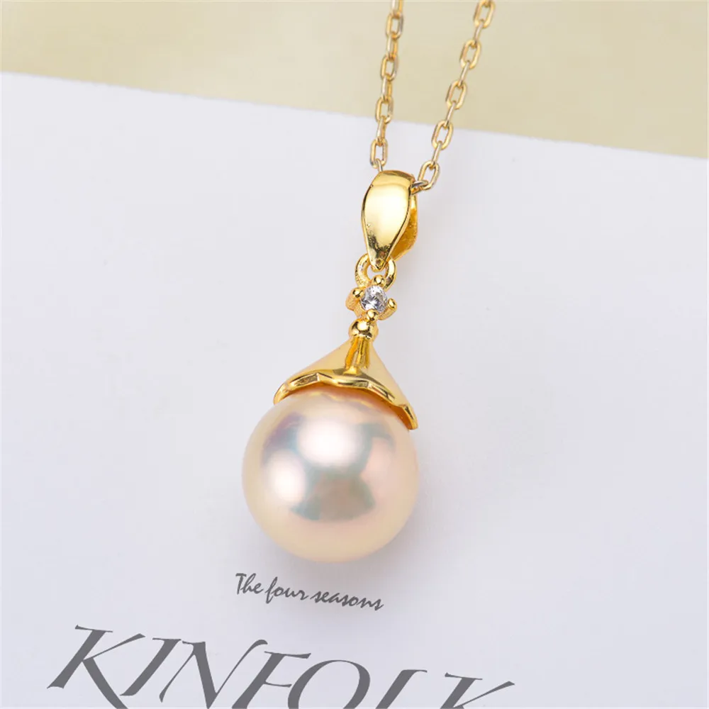 

Special Offer 925 Sterling Silver Pearl Pendant Necklace Pendant Findings Jewelry Parts Fittings Women Accessories