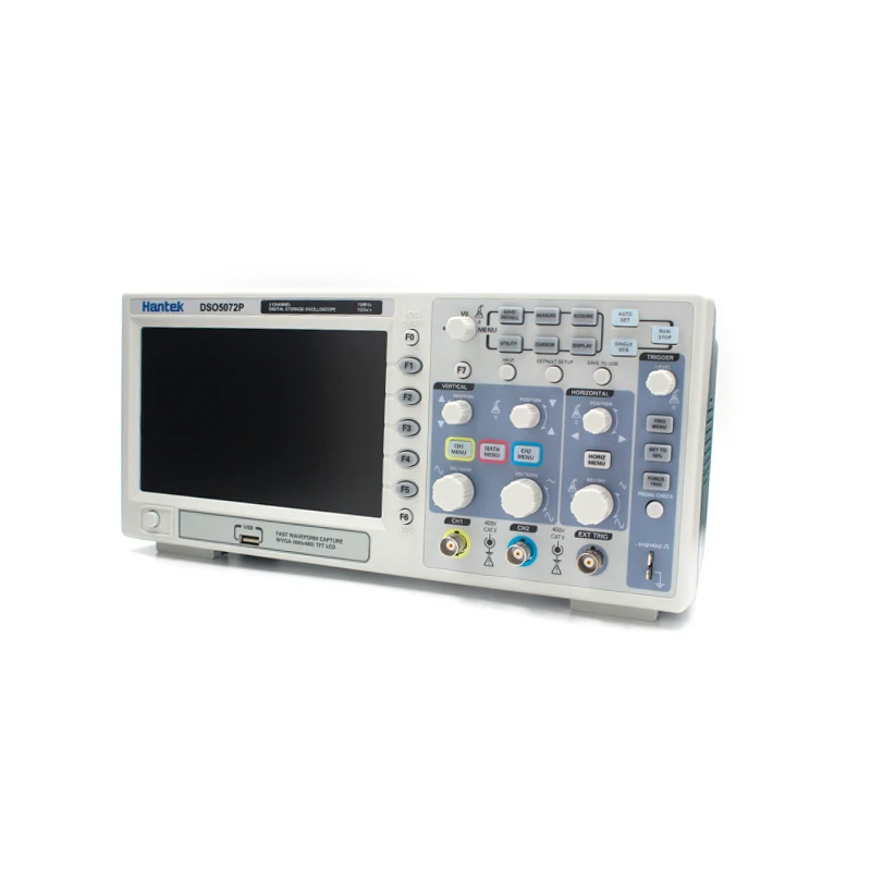 Hantek DSO5072P цифровой осциллограф Usb осциллографы 2 Каналы 70 МГц 1GSa/s ociloscopio помощи при