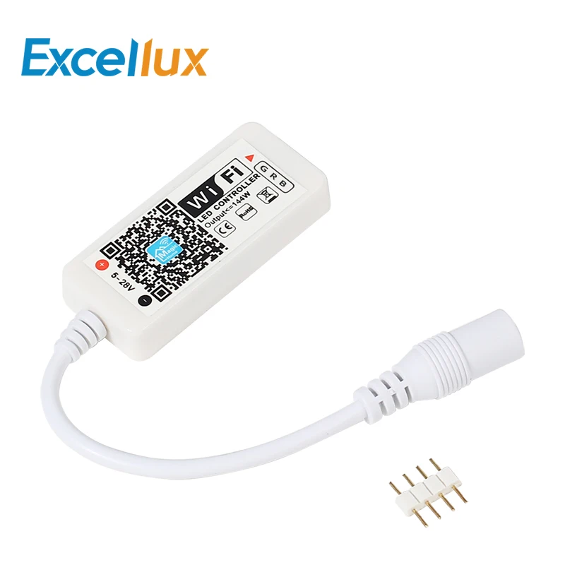 DC 12V Мини LED WIFI RGB контроллер Iphone Ipad IOS/Android мобильный телефон беспроводной