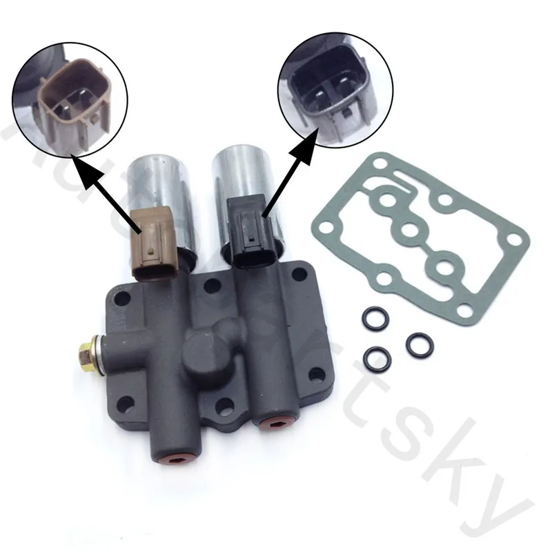 Новый соленоид двойной линейной переключения передач и прокладка для Honda Acura 2.3L