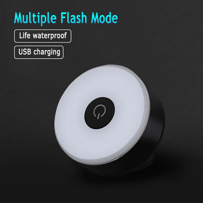 Миниатюрный светодиодный велосипедный фонарь задний Ultrabright зарядка через USB