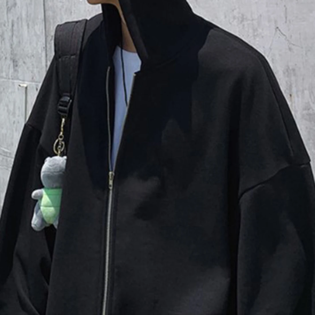 

Men Oversized Hoodie Spring Autumn Hooded Mens Korean Harajuku Sweatshirts Solid Color Oversized Hoodie Crewneck Sweatshirt