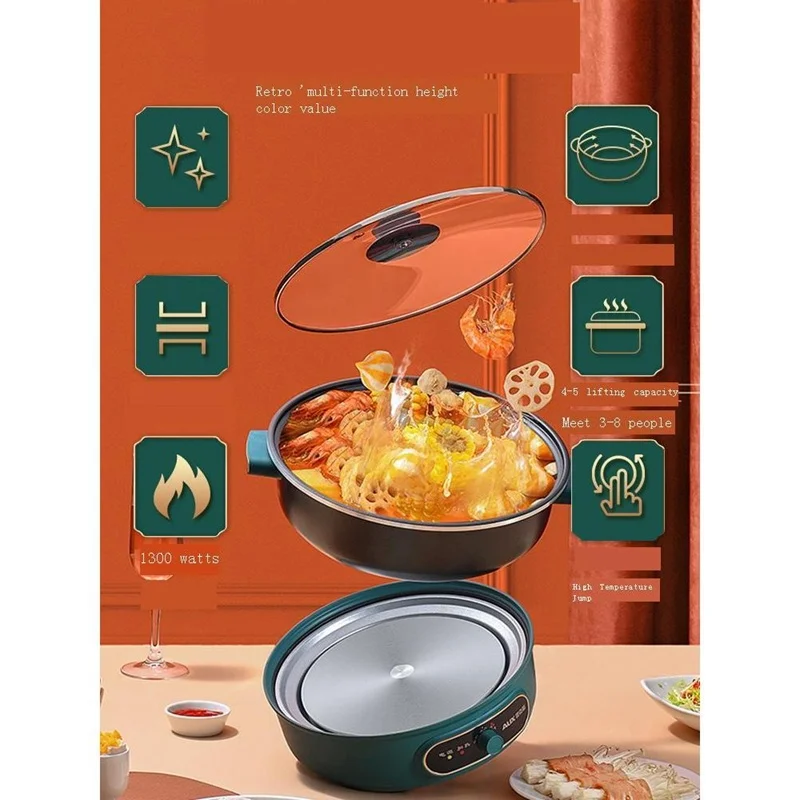 keukenapparatuur keukenapparaten in the commercial restaurant equipment aparato de cocina kitchen appliance electric skillet free global shipping