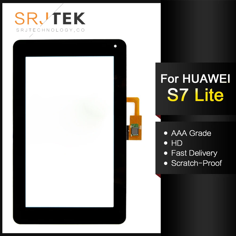 Оптовая продажа 7 дюймов для Huawei Mediapad S7 Lite Черный сенсорный экран с дигитайзером