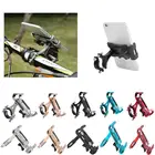 Велосипедный держатель для телефона Mtb металлический мотоциклетный алюминиевый нескользящий кронштейн Универсальная велосипедная подставка для телефона Поворот на 360 градусов