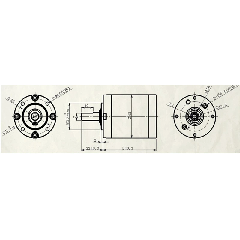 1Set 775 Motor Use Planetary Reducer Speed Ratio 5:1/13:1/14:1/3.7:1 Gear Box for Large Model RC Simulation Boat Parts | Игрушки и хобби