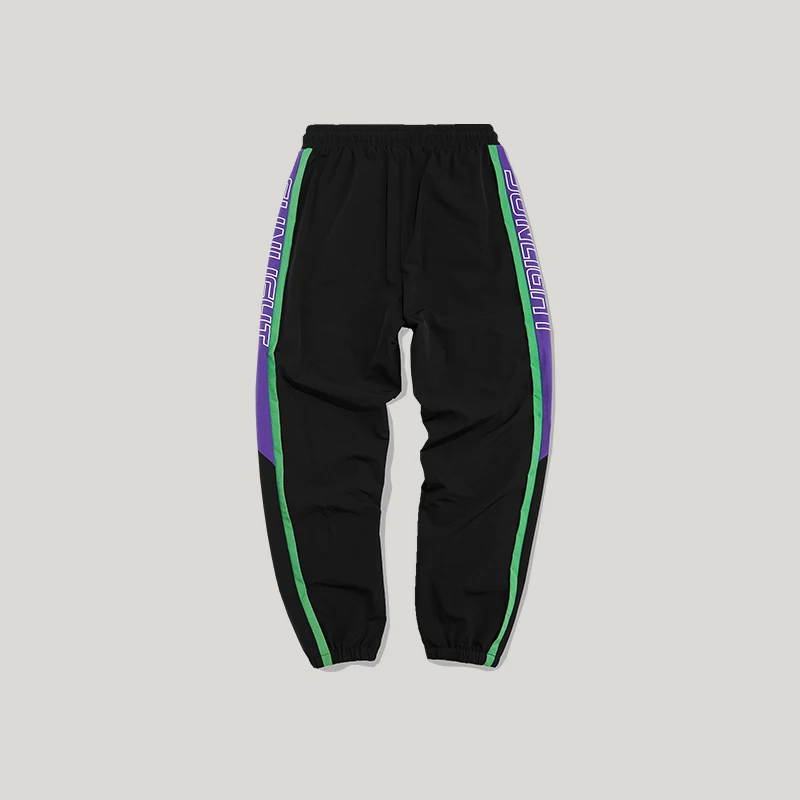 

ZhuZunZhe 2021 Colour Block Tracksuit Elastic Waist Male Pants Gym Joggers Sweatpants Drawstring Streetwear Hip Hop Pants