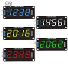 Модуль 0,56 дюйма, 4 цифры, 7 сегментов, цифровые часы-трубка, TM1637, синий, желтый, белый, зеленый, красный, светодиодный дисплей для Arduino