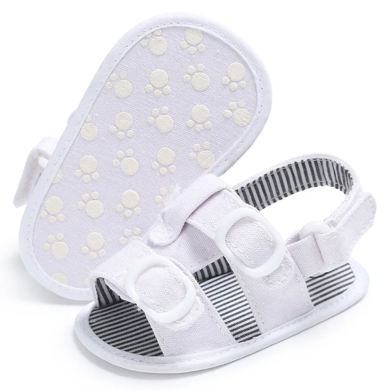 Босоножки для новорожденных мальчиков и девочек джинсовые холщовые летние