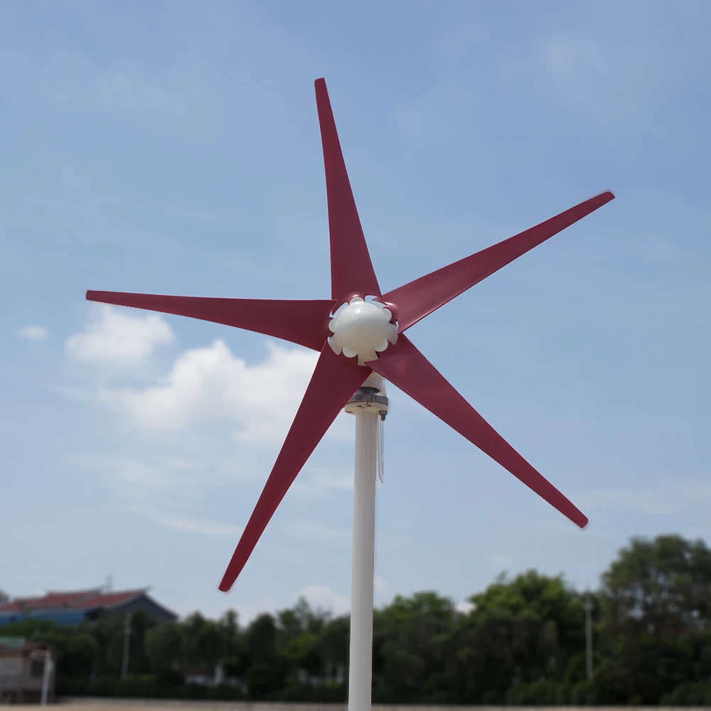 2019 маленький ветряной генератор 400 Вт для домашнего освещения ветряная мельница