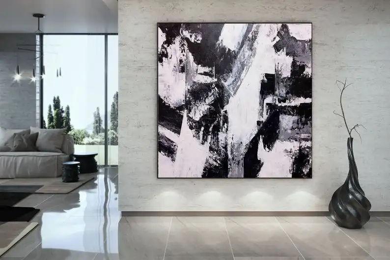 

Large Painting on Canvas,Original oil Painting on Canvas,bright painting art,modern abstract,modern oil canvas,original textured