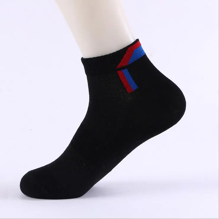 Triangle black Хлопковые носки мужские тонкие велосипедные носки профессиональные носки с низкой лодыжкой спортивные носки женские носки кроссовки баскетбольные Носки мужские - Цвет: Triangle black