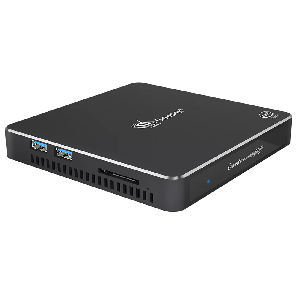 Beelink Gemini T34 Windows 10 Mini PCIn Apollo Lake J3455 8 ГБ 128 в HD Graphics 500 2 4 ГГц 5 ггц WiFi 1000 Мбит/с BT4.0