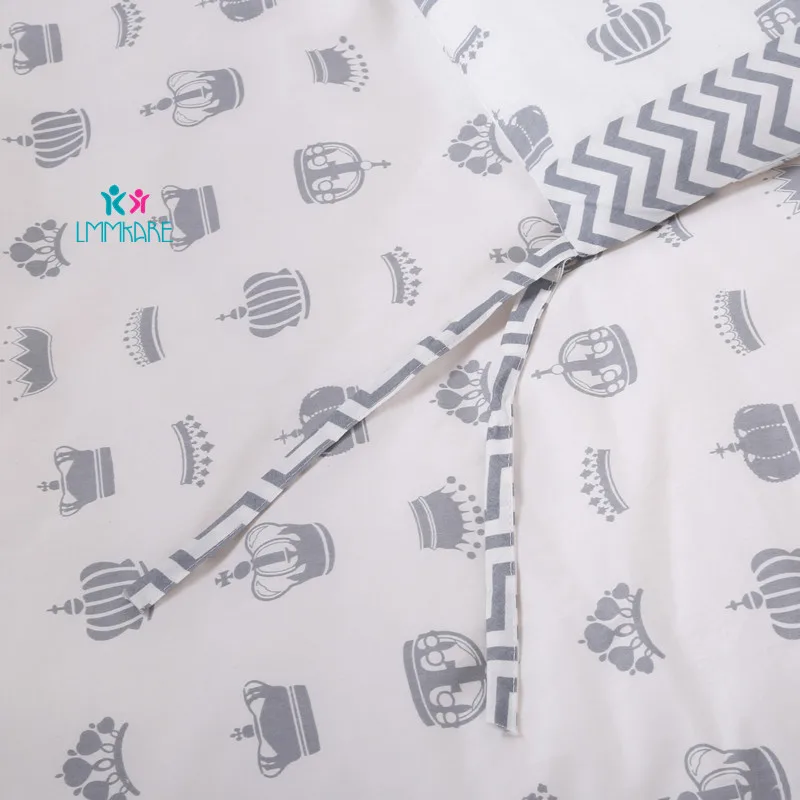 Дышащий хлопок детская кроватка кровать бампер для безопасного бамперов