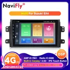 Автомагнитола для Suzuki SX4, 4G LTE, Android 10, IPS, DSP, 4 Гб + 64 ГБ, 2006, 2007, 2008, 2009, 2010, 2011, 2012,