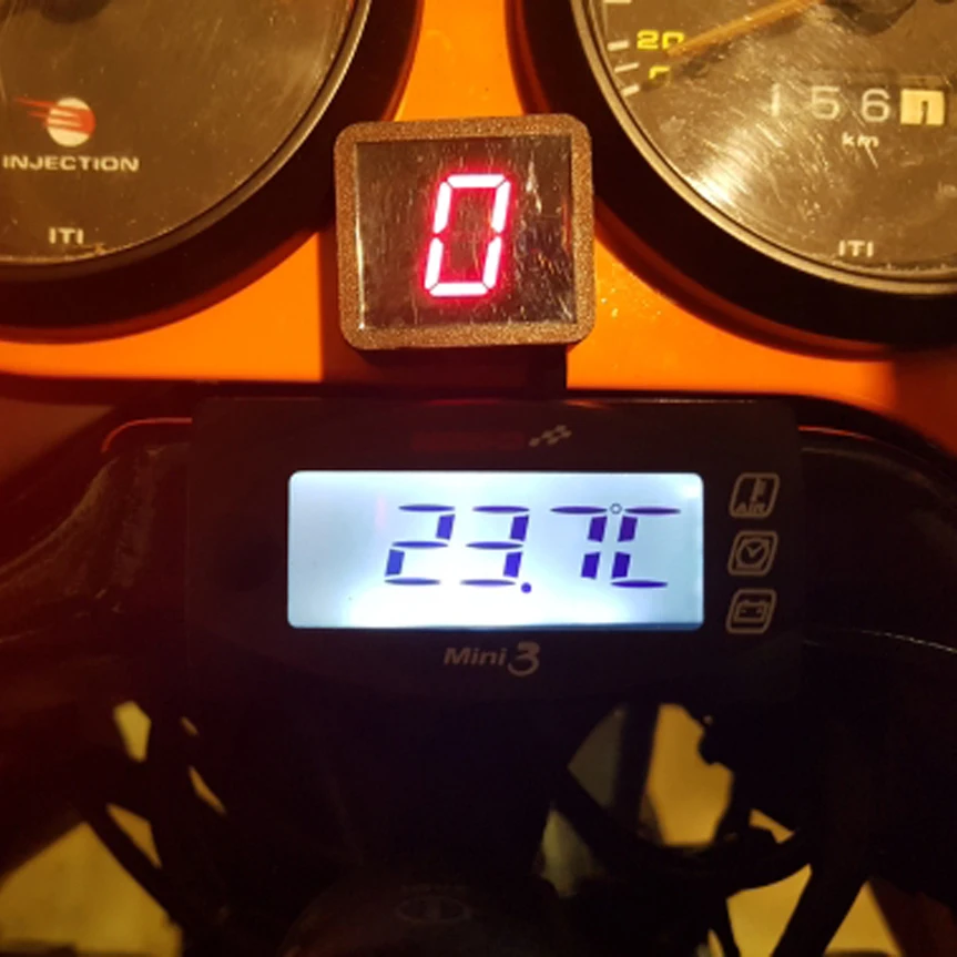 Мотоцикл Мини Стиль инструкция светодиодный дисплей метр KOSO Mini 3 (температура