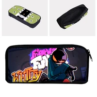 friday night funkin fashion case cartoon stationery pencil case 3d makeup box storage pouch kids school supplies cosmetic bag