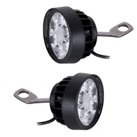 super bright motorcycle headlight led 2pcs hot sell 6drl spotlights lamp fog light