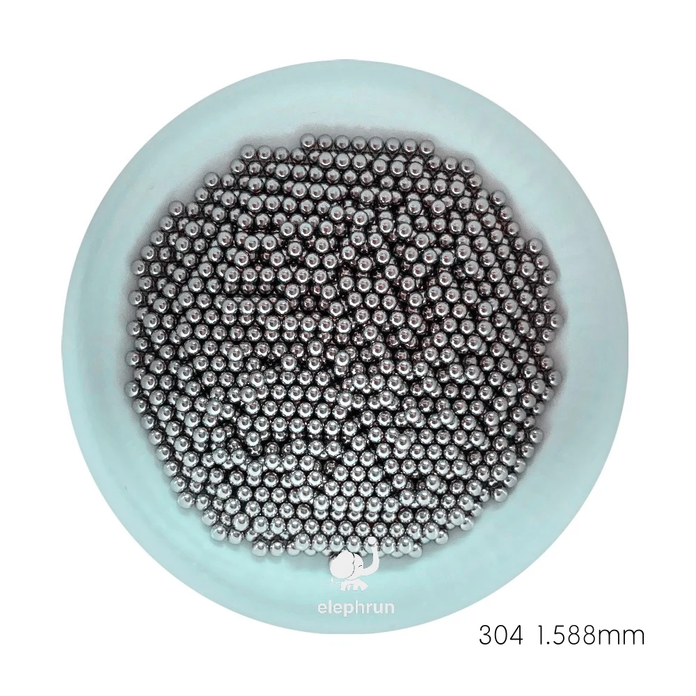 

1.588mm (1/16'') AISI304 Stainless Steel Ball Grade 25 High Precision Solid Bearing Balls