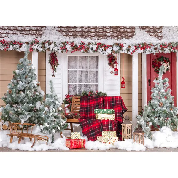 

Vinyl Custom Photography Backdrops Prop Christmas day theme Photo Studio Background NY6-19