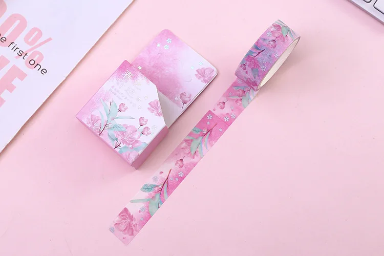 Милые ленты для фруктов Васи Kawaii клейкая лента цветок маскировки ленты для детей Скрапбукинг DIY фото принадлежности для альбома канцелярские принадлежности