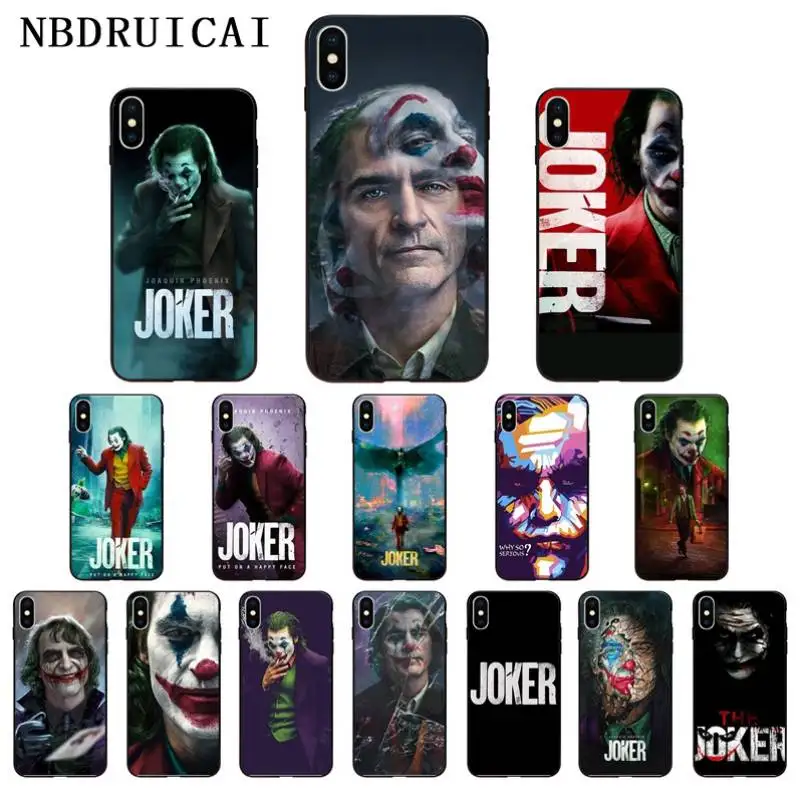 NBDRUICAI для fundas 2019 Joker высококачественный чехол телефона iPhone 11 pro XS MAX 8 7 6 6S Plus X 5 5S SE XR