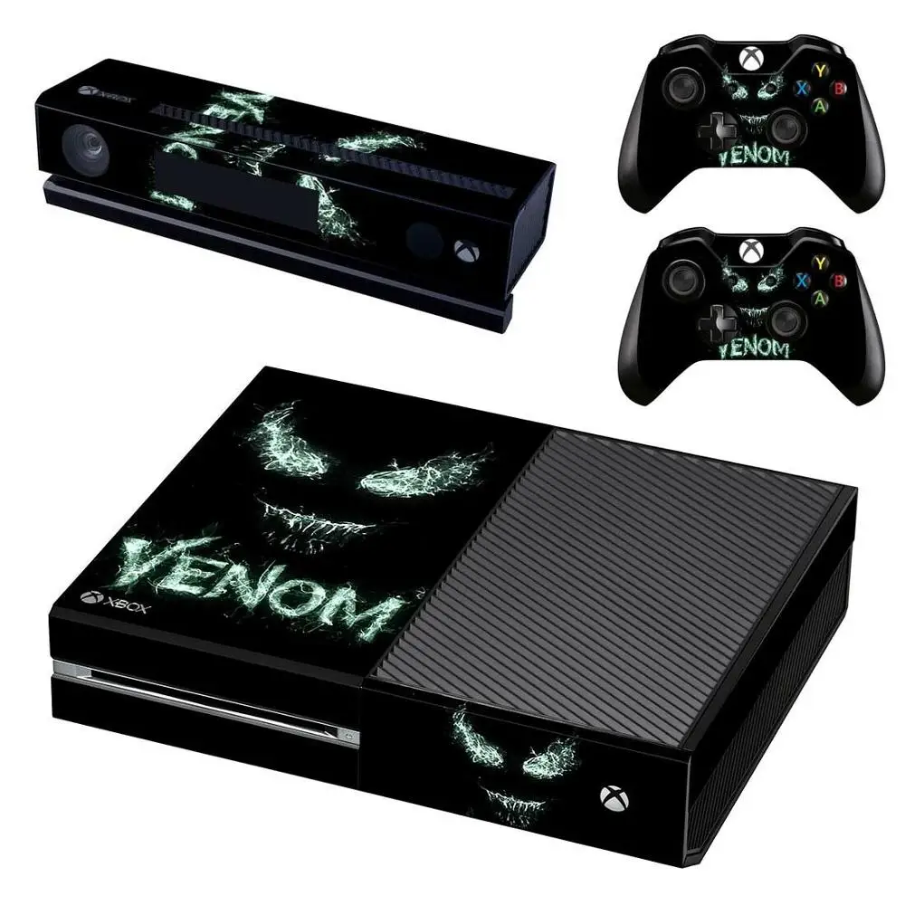 Наклейка s Venom для Xbox one кожа Виниловая наклейка стикеры Adesivo консоль Kinect два