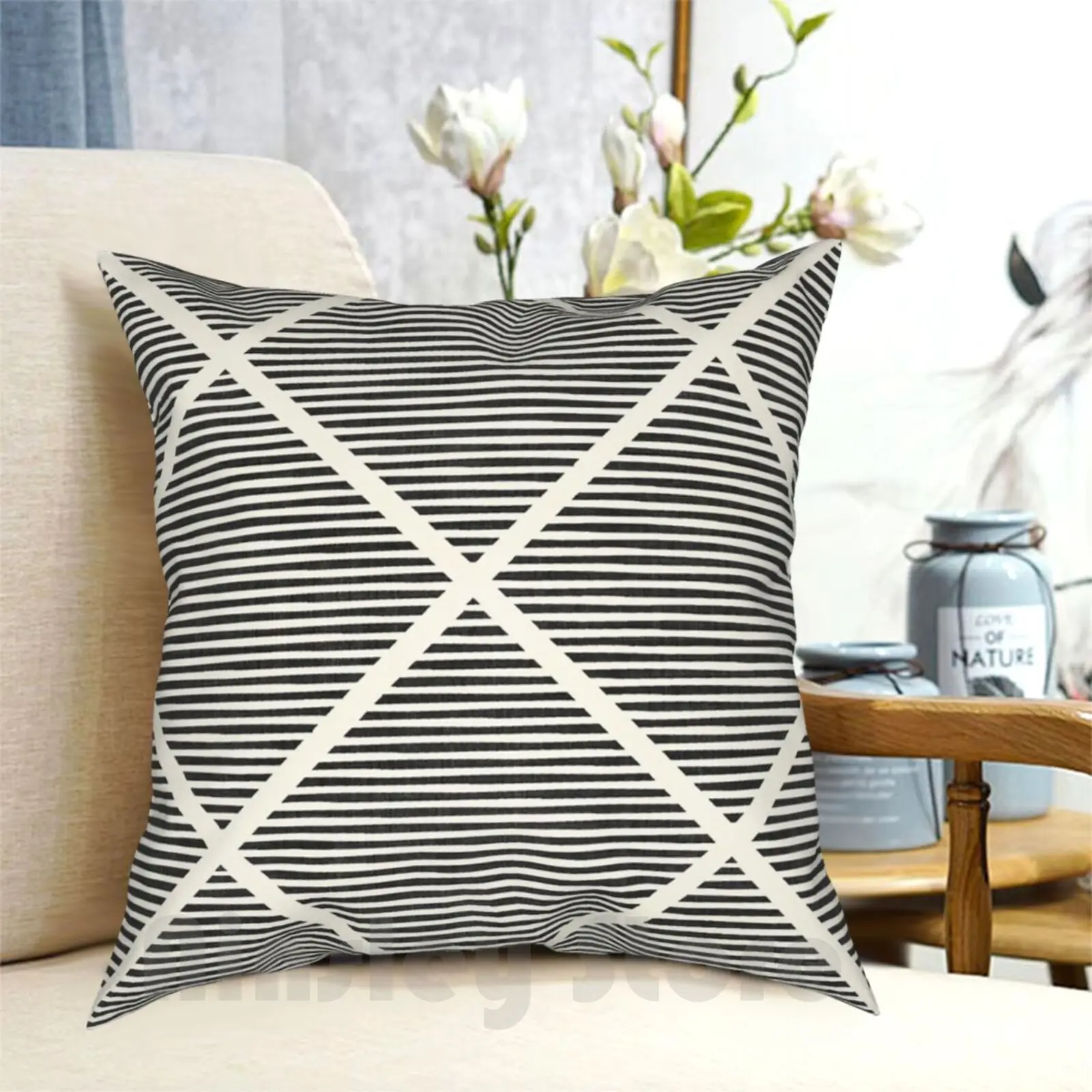 

Зубило в кремовой подушке, искусственная печатная домашняя мягкая искусственная Обложка, грязевая ткань, богемная Этническая африканская ...