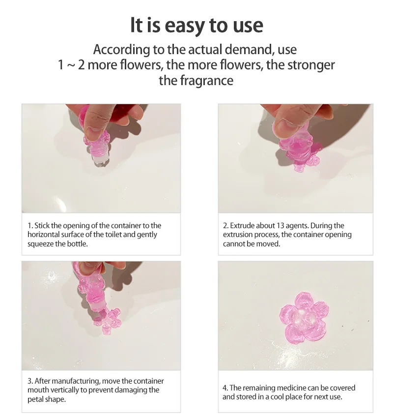 

Gel Cleaning Aromatic Toilet Toilet Fragrance Deodorant Artifact Toilet Floret Aromatic Deodorant Bathroom Cleaning