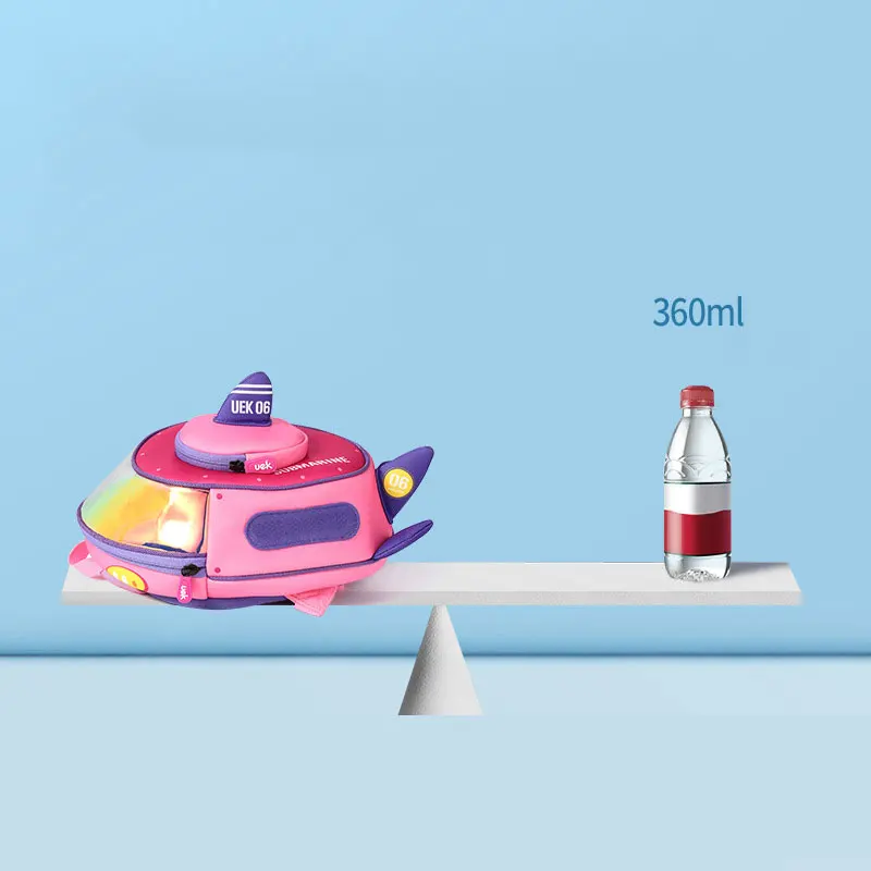 Baby Boy Airplane Schoolbag Children Backpack Hard Shell Blue Pack Mini Cartoon Spaceship Bookbags Lovely Kids Kindergarten Bag